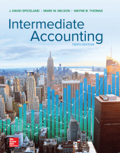 Intermediate Accounting 10th
