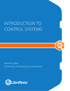 Iqbal - Introduction To Control Systems