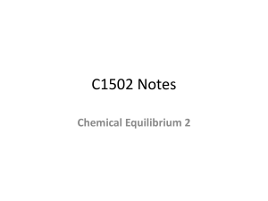 03.  ii  Chemical Equilibrium 2 Le Chatelier s