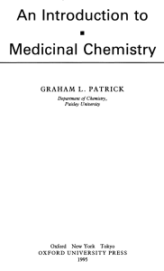 An Introduction to Medicinal Chemistry - G. Patrick (Oxford, 1995) 1ªEdição