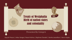 Treaty of Westaphalia