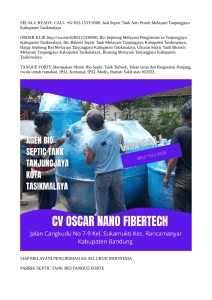 SELALU READY, CALL +62 852-1533-9500, Jual Septic Tank Anti Penuh Melayani Tanjungjaya Kabupaten Tasikmalaya