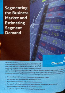 B2B Market segmentation