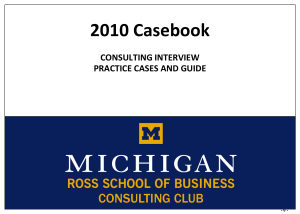 Consulting Interview Casebook: Practice Cases & Guide