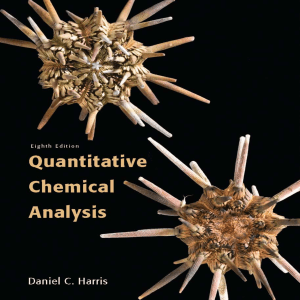 Quantitative Chemical Analysis 8th Harris