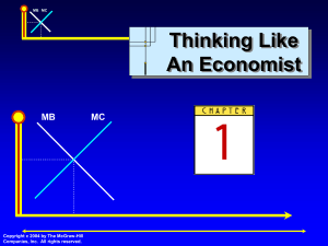 01 Thinking Like an Economist