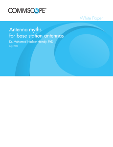 Antenna Myths for Base Station Antennas