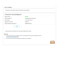    BillDesk Payment Gateway   