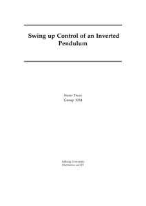 Swing up Control of an Inverted Pendulum