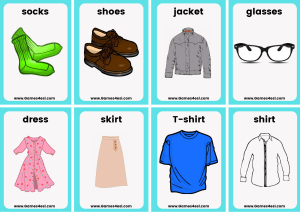 Clothes vocabulary 1