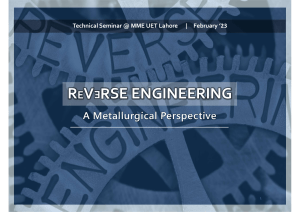 Reverse Engineering UET 2023