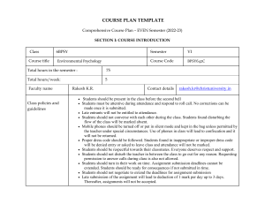 BPSY642CN Environmental Psychology - Students Copy