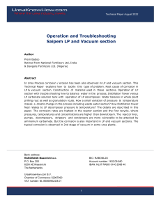 2022-08-Baboo-Operation-and-Troubleshooting-Saipem-LP-and-Vacuum-section