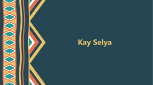 Kay Selya at sa babasa nito