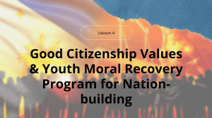 Good Citizenship Values