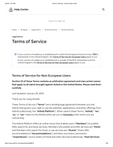 Terms of Service - Airbnb Help Center