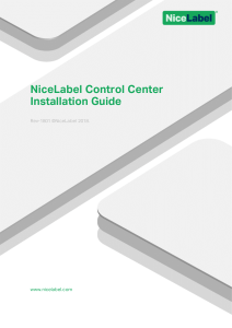 ig-Control Center Installation Guide-en