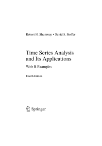 Time Series Analysis and Its Applications  With R Examples, 4th Edition ( PDFDrive )