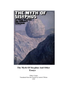The Myth of Sisyphus And Other Essays (Albert Camus) (Z-Library)