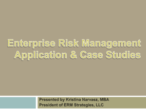 ERM-Application-Case-Studies