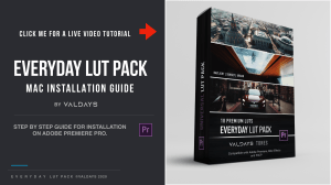  LUT Pack Install Guide