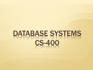 Database Systems: Concepts, Design & Administration