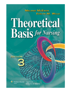 Theoretical Basis for Nursing, Third Edition (Melanie McEwen, Evelyn M. Wills) (z-lib.org)