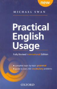 Practical English Usage 4th ed