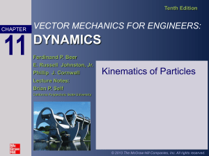 dynamics 11 lecture Mechanics