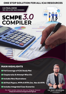 SCMPE COMPILER 3.0 - CA FINAL NEW - BY CA RAVI AGARWAL