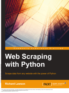 Web Scraping with Python Successfully Scrape Data ...