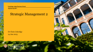 Strategic Management 4E11 - 2