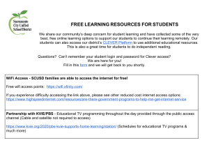 free learning resources for students as of 5.08