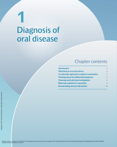1-Soames%27 and Southam%27s Oral Pathology ---- (1 Diagnosis of oral disease)