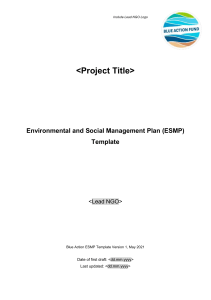 BAF-ESMS Environmental-and-Social-Management-Plan ESMP(1)