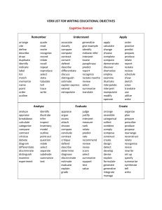 verbs checklist (1)
