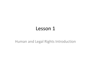 Human rights ppt 1