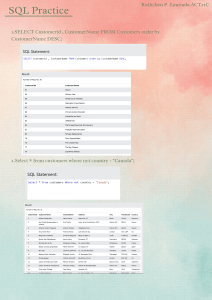 SQL Practice