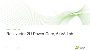 Rectiverter-2U-Power-Core-6kVA-1ph