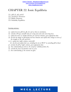 Chapter-22 -Ionic-Equilibria