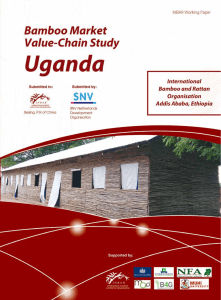 Bamboo Market Value-Chain Study Uganda