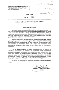 Republic Act 7394 (The Consumer Act of the Philippines) (1)