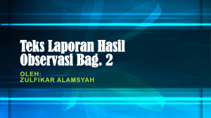 3. 3.1. Materi Teks Laporan Hasil Observasi bag. 2