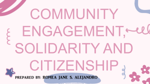 Community-Engagement-Solidarity-and-Citizenship Lesson 1