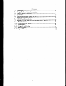 Semiconductor Device Physics Textbook