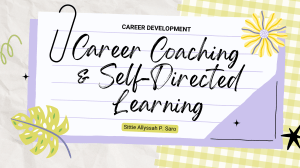 CAREER COACHING & SELF-DIRECTED LEARNING