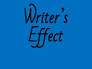 Writer's Effects Pp