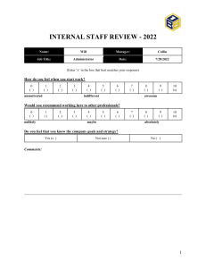 OBS Internal Staff Review 