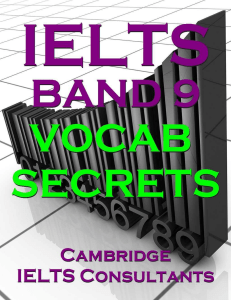- IELTS Band 9 Vocab Secrets