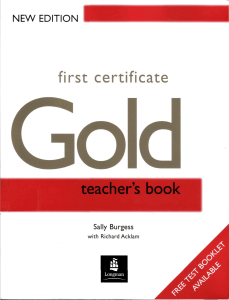 FCE-Gold-Teachers-book